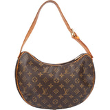 Louis Vuitton Canvas Monogram Croissant MM Shoulder Bag