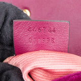 Gucci Quilted Velvet Marmont GG Crossbody Bag