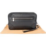 Louis Vuitton Black Taiga Leather Neo Pavel Clutch