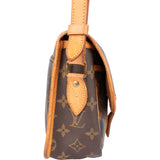 Louis Vuitton Canvas Monogram Gibeciere MM Crossbody Bag