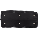 Prada Black Nylon Triangle Duffle Bag 50
