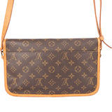Louis Vuitton Canvas Monogram Gibeciere MM Crossbody Bag