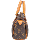 Louis Vuitton Canvas Monogram Mini Speedy Handbag