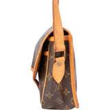 Louis Vuitton Canvas Monogram Gibeciere MM Crossbody Bag