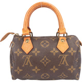Louis Vuitton Canvas Monogram Mini Speedy Handbag