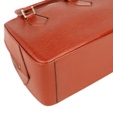 Louis Vuitton Cognac Epi Leather Sablon Handbag