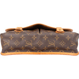 Louis Vuitton Canvas Monogram Gibeciere MM Crossbody Bag