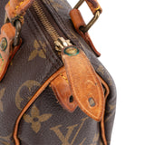 Louis Vuitton Canvas Monogram Mini Speedy Handbag