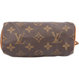 Louis Vuitton Canvas Monogram Mini Speedy Handbag