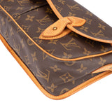 Louis Vuitton Canvas Monogram Gibeciere MM Crossbody Bag