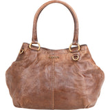 Prada Brown Leather City Handbag