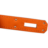 Hermès Orange Swift Leather Kelly 28 Handbag