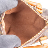 Louis Vuitton Canvas Monogram Mini Speedy Handbag