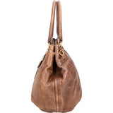 Prada Brown Leather City Handbag