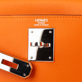 Hermès Orange Swift Leather Kelly 28 Handbag