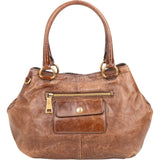 Prada Brown Leather City Handbag