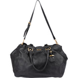 Prada Black Deerskin City Handbag