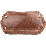 Prada Brown Leather City Handbag