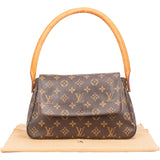 Louis Vuitton Canvas Monogram Looping PM Handbag