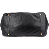 Prada Black Deerskin City Handbag