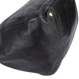 Prada Black Deerskin City Handbag