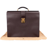 Louis Vuitton Taiga Leather Pilot Oural Business Handbag