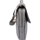 Louis Vuitton Gris Taiga Leather Vassili PM Business Handbag
