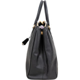 Prada Black Saffiano Leather Galleria Handbag