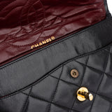 Chanel Quilted Lambskin Bicolor Double Flap Crossbody Bag