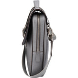 Louis Vuitton Gris Taiga Leather Vassili PM Business Handbag