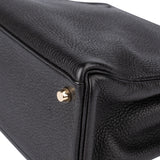Hermès Noir Togo Leather Kelly 28 Handbag
