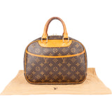 Louis Vuitton Canvas Monogram Trouville Handbag