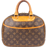 Louis Vuitton Canvas Monogram Trouville Handbag