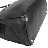 Prada Black Saffiano Leather Galleria Handbag