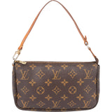 Louis Vuitton Canvas Monogram Pochette Accessoire Handbag
