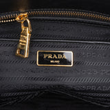 Prada Black Saffiano Leather Galleria Handbag