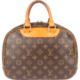 Louis Vuitton Canvas Monogram Trouville Handbag