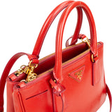 Prada Patent Saffiano Leather Galleria Handbag