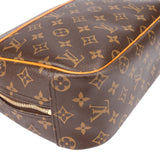 Louis Vuitton Canvas Monogram Trouville Handbag
