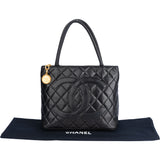 Chanel Quilted Lambskin Medaillon Handbag