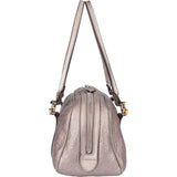 Gucci GG Twin Monogram Metallic Rose Handbag