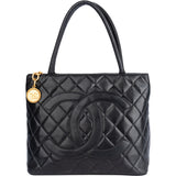 Chanel Quilted Lambskin Medaillon Handbag