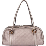 Gucci GG Twin Monogram Metallic Rose Handbag