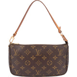 Louis Vuitton Canvas Monogram Pochette Accessoire Handbag
