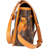 Louis Vuitton Canvas Monogram Gibeciere MM Crossbody Bag