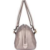 Gucci GG Twin Monogram Metallic Rose Handbag