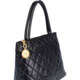 Chanel Quilted Lambskin Medaillon Handbag