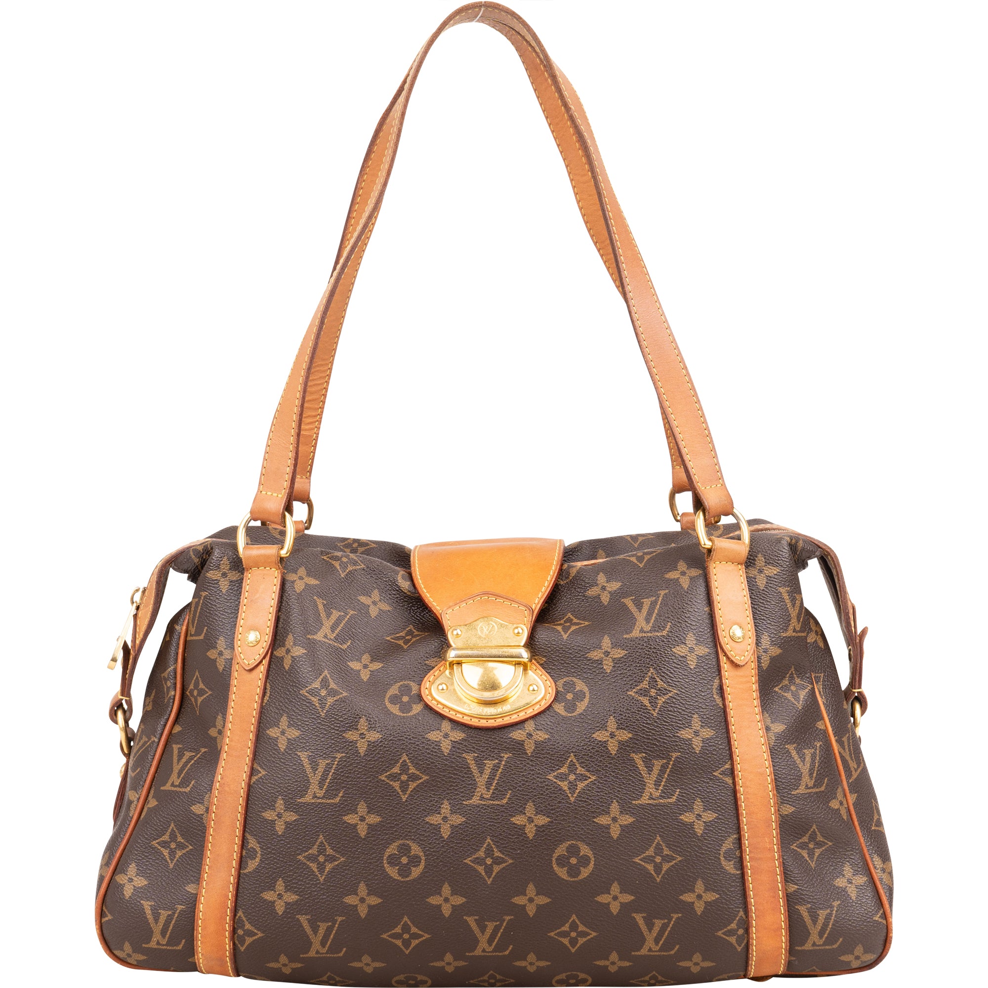 Louis Vuitton Canvas Monogram Stresa PM Shoulder Bag - vintageandkickz