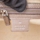 Gucci GG Twin Monogram Metallic Rose Handbag