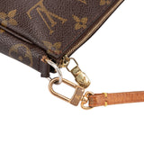Louis Vuitton Canvas Monogram Pochette Accessoire Handbag